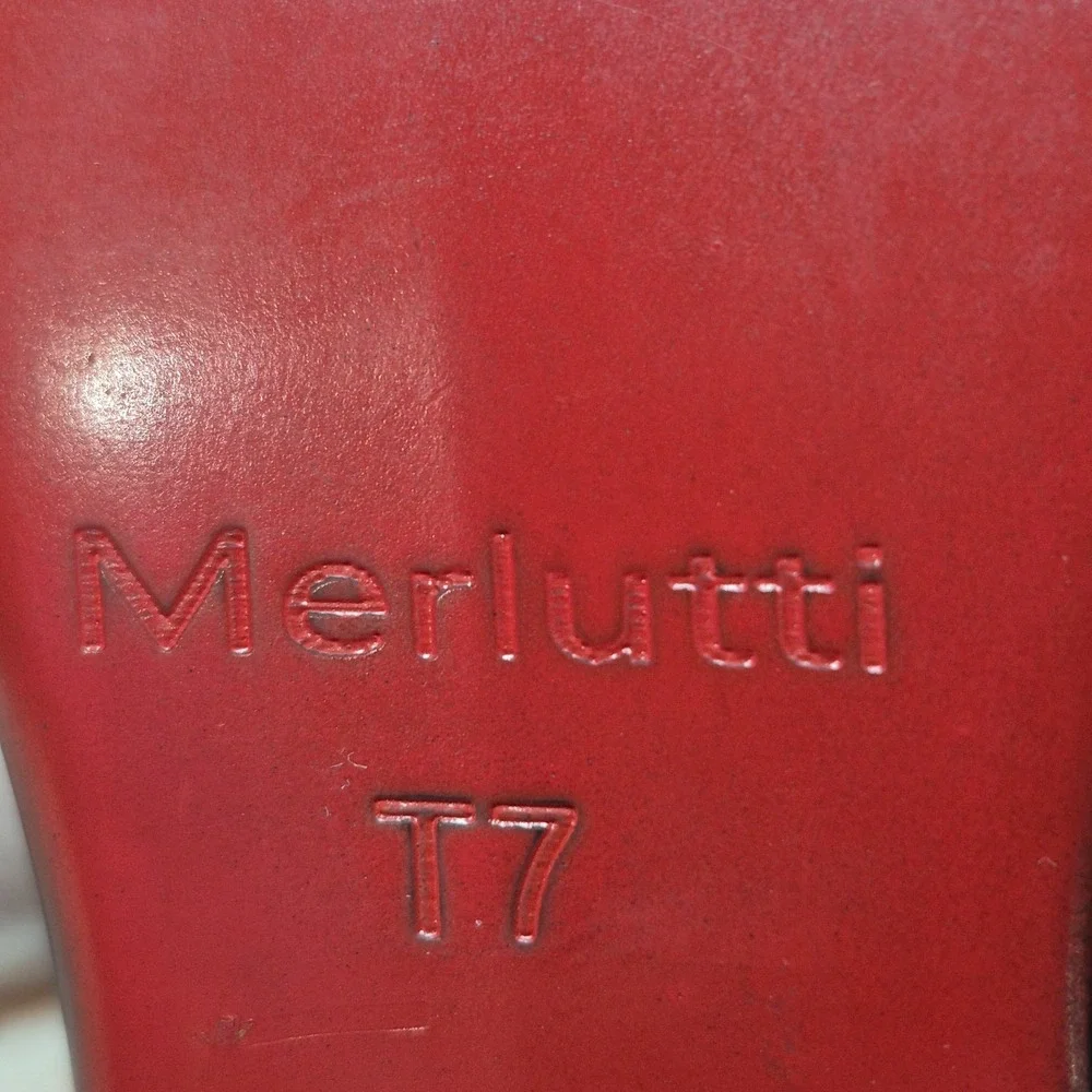 Merlutti Toddler 7 Belgian Loafers Black Leather Slip On Dress Shoes‎ Moc Toe